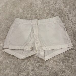 J. Crew Women's White Shorts